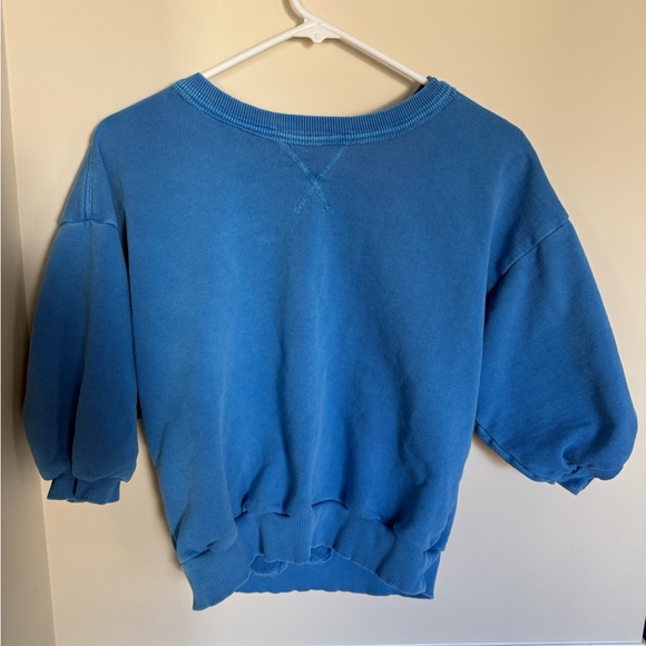 The Nikki Bubble Sweatshirt by Pilcro: Embroidered Edition Anthropologie Size M - Picture 3 of 9